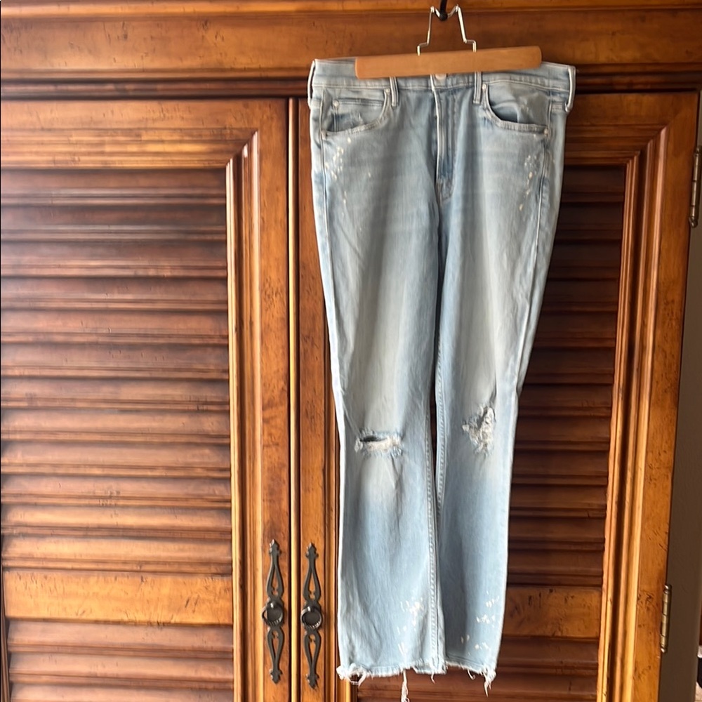 MOTHER Denim The Dutchie Ankle Jean- Nice Shot